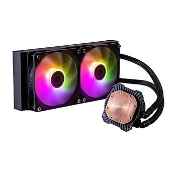 CM MasterLiquid Core 240L Spectrum  ARGB Led Fanl� (LGA1700/AM5 destekli)  ��lemci S�v� So�utucu