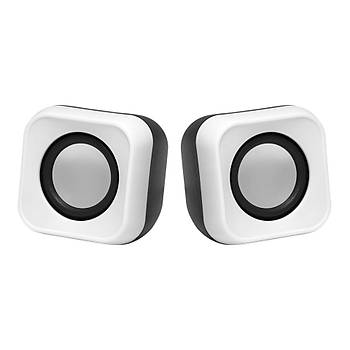 Frisby FS-2126U Usb 2.0 Beyaz Hoparlr