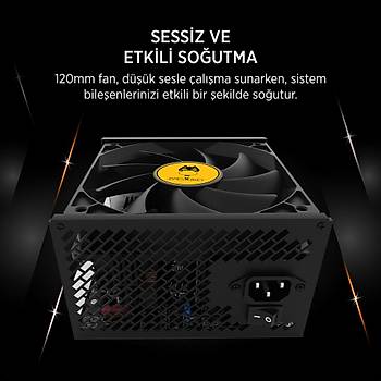 James Donkey JDP650 APFC 12CM 650W Bronze 80+ G�� kayna��