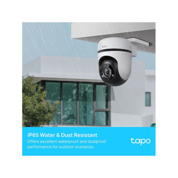 TP-LINK Tapo C500 1080P Yatay Dikey  �ki Y�nl� Ses WiFi Gece G�r��� D�� Mekan G�venlik Kameras�