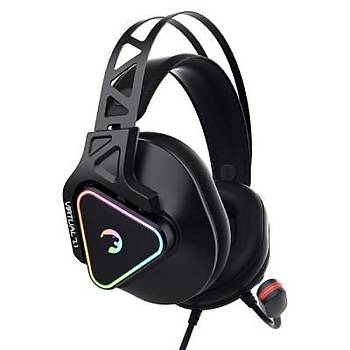 Gamepower Kizaru 7.1 Siyah Surround RGB Oyuncu Kulaklık - Outlet