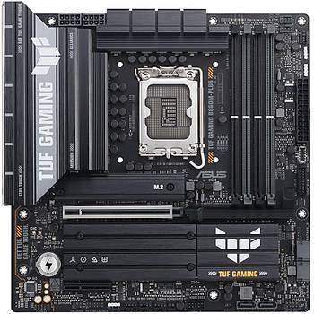 Asus Tuf Gaming B860M Plus Intel B860 LGA1851 DDR5 8800 Aura RGB  mATX  Anakart