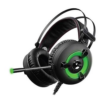 Rampage Miracle X2 Yeil 7.1 Mikrofonlu Oyuncu Kulaklk
