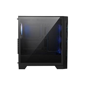 MSI MAG FORGE 320R AIRFLOW Temperli Cam 4x120mm ARGB Fan ATX Gaming Bilgisayar Kasas