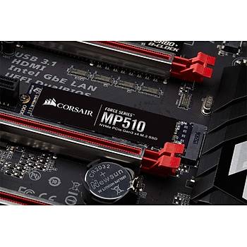 Corsair CSSD-F4000GBMP510 Force MP510 Series NVMe Pcie M.2 SSD 4TB 3.480MB/s Okuma Hz / 2.000MB/s Yazma Hz SSD