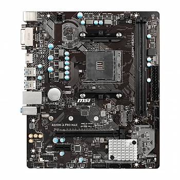 Msi A320M-A Pro Max DDR4 S+V+GL AM4 (mATX) Anakart