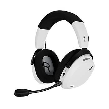 HAWK HS420 7.1 Surround TRI-MODE Kablosuz Beyaz Gaming Kulakl�k