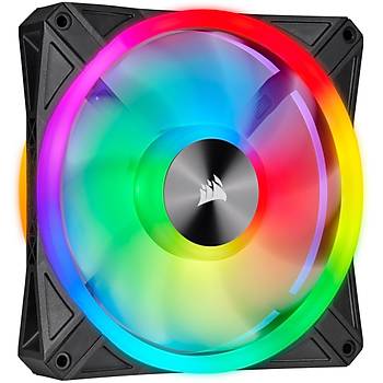 Corsair CO-9050099-WW Icue QL140 RGB 140 MM Drt RGB Renk Dngl PWM Kasa Fan