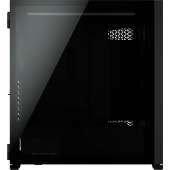 Corsair �cue 7000X CC-9011226-WW Rgb 3X Temperli Cam Dahihli Rgb Kontrolc� Full Tower Siyah Smart Bilgisayar Kasas�