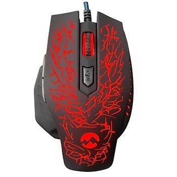 Everest SM-700 Usb Siyah Oyuncu Mouse