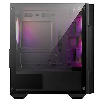 MSI Mag Forge M100A 4x 120mm ARGB mATX Gaming Kasa