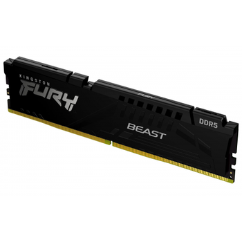 Kingston KF560C40BB/16 16Gb DDR5 6000Mhz, CL40, Fury Beast, Desktop Gaming Ram