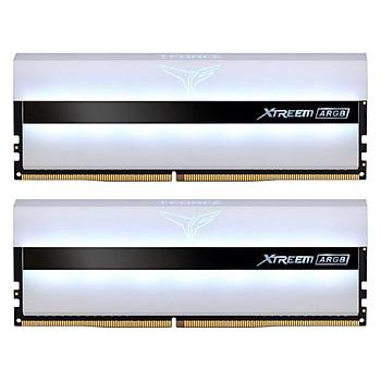 Team T-FORCE XTREEM 16 GB DDR4 4000Mhz ARGB WHITE 8GBx2  Ram