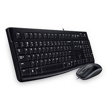 Logitech MK120 Set Q TR Siyah Klavye Mouse set 920-002560