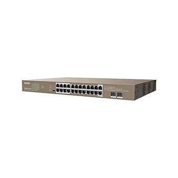 Tenda TEG1126P-24-410W 24 Port 10/100/1000 Switch