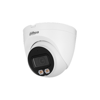Dahua  IPC-HDW2449T-S-PRO 4Mpix WizColor 2.8mm Lens H265+ 30Mt Gece G�r��� IP67 Dahili Mikrofon PoE Dome IP Kamera
