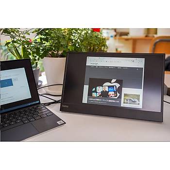 Lenovo ThinkVision M15 62CAUAT1WL 15.6 Full HD 6ms Type-C IPS Ta��nabilir Monit�r