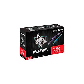 PowerColor HellHound RX7600XT 16G-L/OC GDDR6 128Bit Ekran Kart