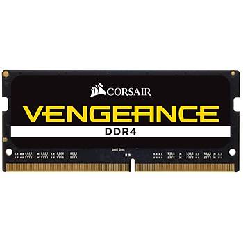 Corsair CMSX16GX4M2A2400C16 16GB (2x8GB) DDR4 2400MHz CL16 Vengeance Siyah Notebook SODIMM Bellek