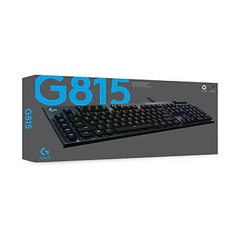 LOGTECH G G815 TACTLE MEKANK OYUNCU KLAVYES -LGHTSYNC RGB - SYAH 920-008993