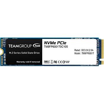 Team MP33  1TB  1800/1500MB/s NVMe PCIe M.2 2280 SSD (TM8FP6001T0C101)