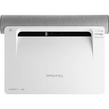 Viewsonic X2000L-4K 3840x2160 4K 2000AL Ultra K�sa Mesafe Aak�ll� Lazer Projeksiyon Beyaz