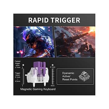 MageGee MK-BOX Pudding 68 Tu� RGB %65 TKL Red Switch Kablolu Siyah Mekanik Oyuncu Klavyesi