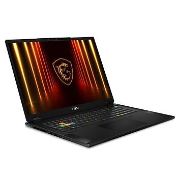 MSI NB Stealth 18 HX AI A2XWHG-024TR�Ultra 9 275HX 32GB DDR5 RTX5070TI GDDR7 12GB 2TB SSD 18.0 Quad HD Plus 240Hz Windows 11 Pro