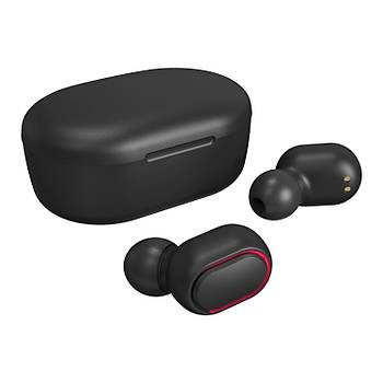 Asonic AS-TWS7S Siyah Mobil Telefon Uyumlu Bluetooth TWS AirPods Mikrofonlu Kulakl�k