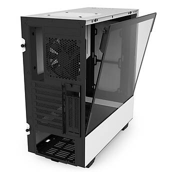 NZXT H500i Mid Tower ATX Akll Beyaz Bilgisayar Kasas