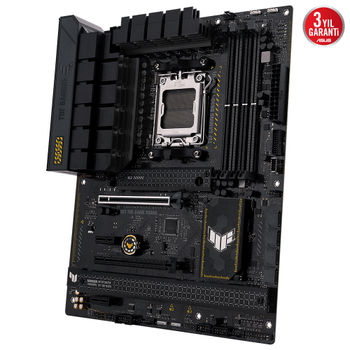 Asus TUF GAMING B650-PLUS WIFI, 4xDDR5, 3x M.2, HDMI, DP, 2xType-C, W�-F� 6, Bluetooth v5.2, AMD Ryzen 7000 Serisi, AM5 Soket Anakart