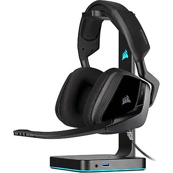 Corsair CA-9011205-EU Void Elite Surround 7.1 Kablolu Oyuncu Kulakl Karbon (Pc, Mobil, XBox, Ps4 Uyumlu)