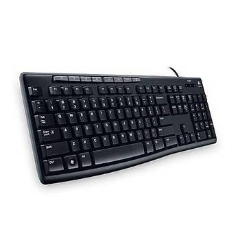 Logitech K200 Kablolu Klavye TR Q 920-002735 Klavye