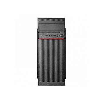 Everest K210 Peak 250W SMD PSU 2*USB2.0+HD Audio Mid-Tower Kompakt Tasar�m ATX PC Kasas�