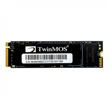 TwinMOS NVMEFGBM2280, 512GB, M.2 PCIe NVMe, SSD, 2455-1832Mb/s, 3DNAND