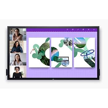 Dell 86 P8624QT 4K UltraHD Dokunmatik �nteraktif Ekran