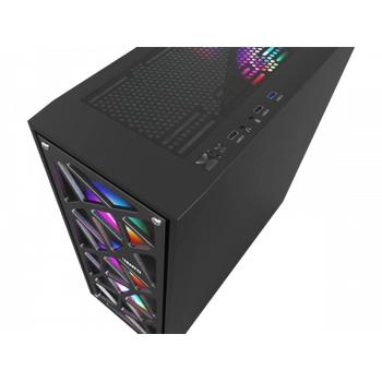 Vento VG12AL 600W 80+ PSU 4x120mm RGB Fan Temperli Cam USB 3.0 Mesh E-ATX Mid-Tower Gaming (Oyuncu) Kasa