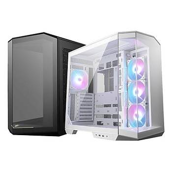 MSI Mag Pano 100R PZ White ARGB 4 Fanl� Beyaz ATX Oyuncu Kasas�