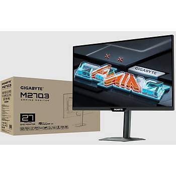 Gigabyte M27Q3 27in� 1ms 2K QHD Pivot IPS 300Hz Oyuncu Monit�r�