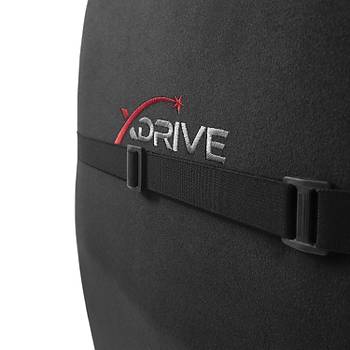 xDrive F�rt�na Plus Profesyonel Oyuncu Koltu�u Kuma� Siyah/K�rm�z�
