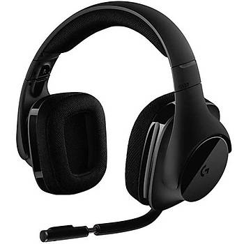 Logitech G533 7.1 Surround Kablosuz Siyah Gaming Mikrofonlu Kulaklk