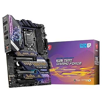 Ms� Mpg Z590 GAMING FORCE DDR4 5333MHZ(OC) HDMI M.2  ATX 1200P Anakart