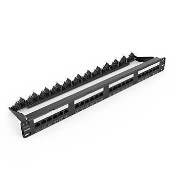 Unitek 24Port CAT6 UTP RJ45 Ba�lant� Paneli (T003A)