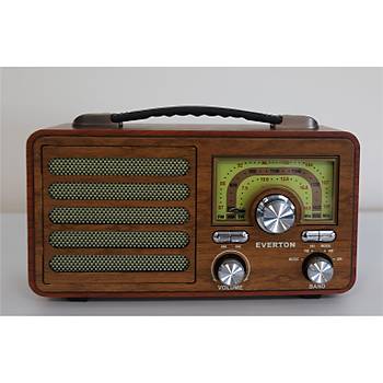 Everton Rt-755 Bluetooth Fm-Usb-Tf-Aux �arjl� Nostaljik Radyo