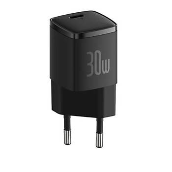 Baseus Cube Pro 30W Siyah USB-C Hızlı Şarj Cihazı