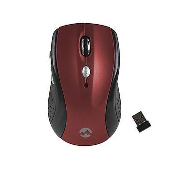 Everest SMW-266  Kablosuz Optik Mouse Krmz