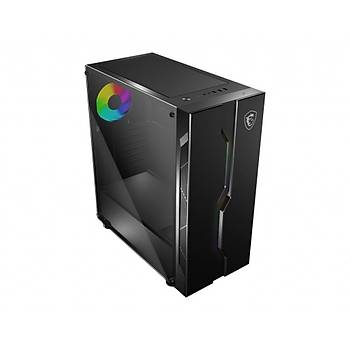 Msi Mag Vampiric 010X Temperli Cam 1X A-RGB Fan+ 1 TO 4 ARGB Led Hub ATX Gaming Bilgisayar Kasas