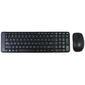 Logitech MK220 Kablosuz Set Mm Q TR Usb Siyah 920-003163