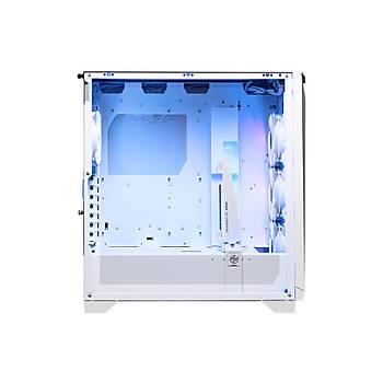 MSI Mpg Gungnir 300R Airflow Beyaz ARGB 4 Fanl� ATX Oyuncu Kasas�