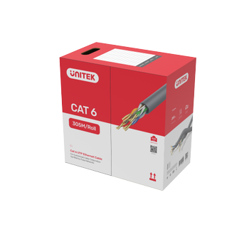 UNITEK CAT6 UTP 305M Bak�r Kablo 23AWG (Y-C876AGY)